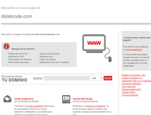 Tablet Screenshot of didakcode.com